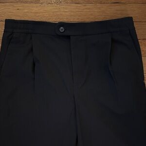 Men's Vuori Pleated Black Pants